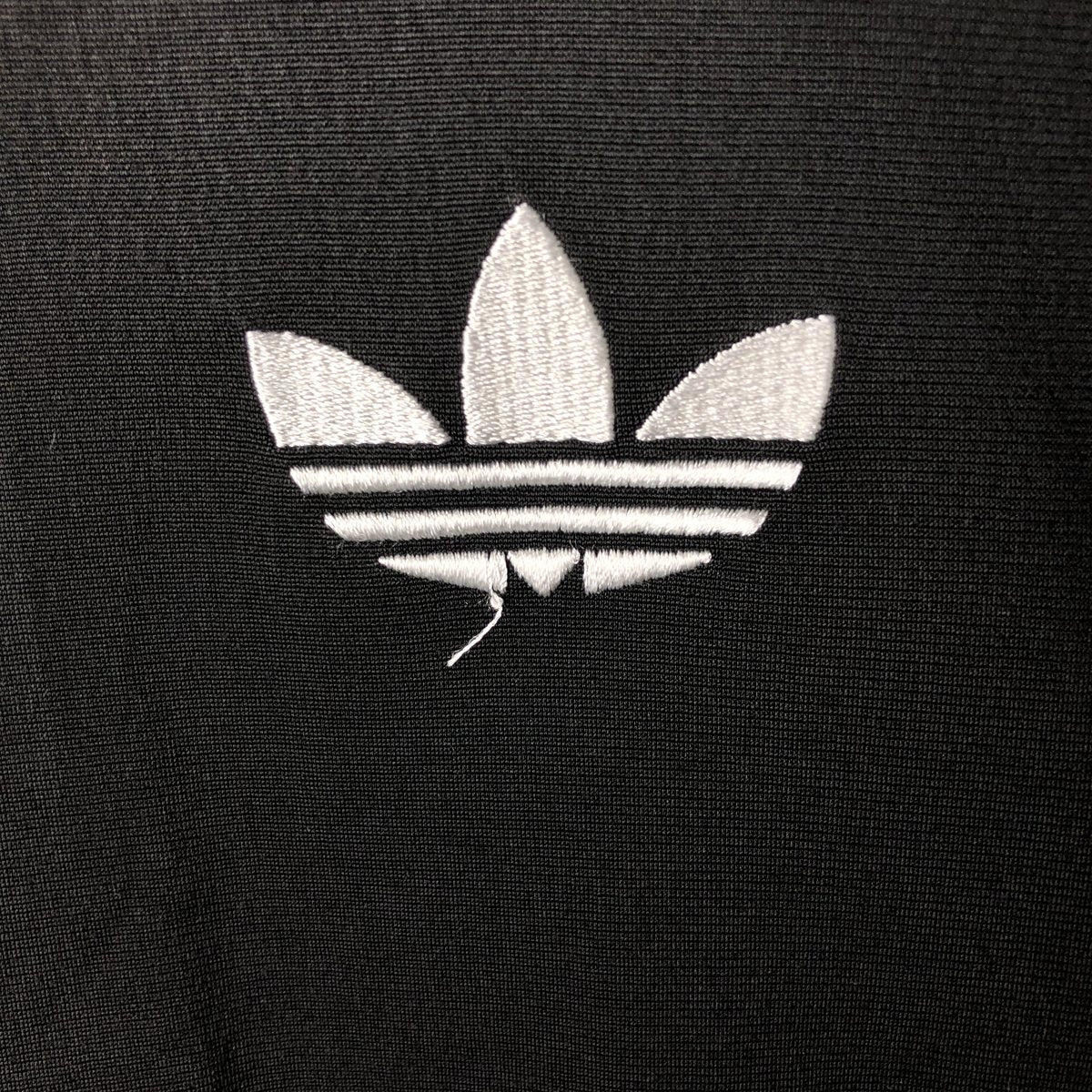 00'S adidas Originals Jersey Track Jacket Men's Size L polyester black type Vintage Second Hand