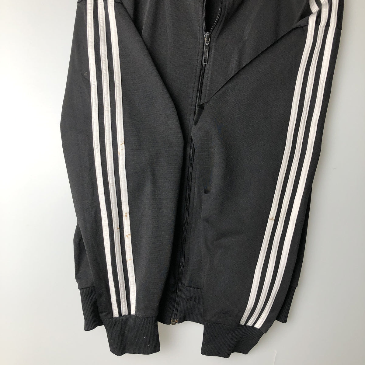 00'S adidas Originals Jersey Track Jacket Men's Size L polyester black type Vintage Second Hand
