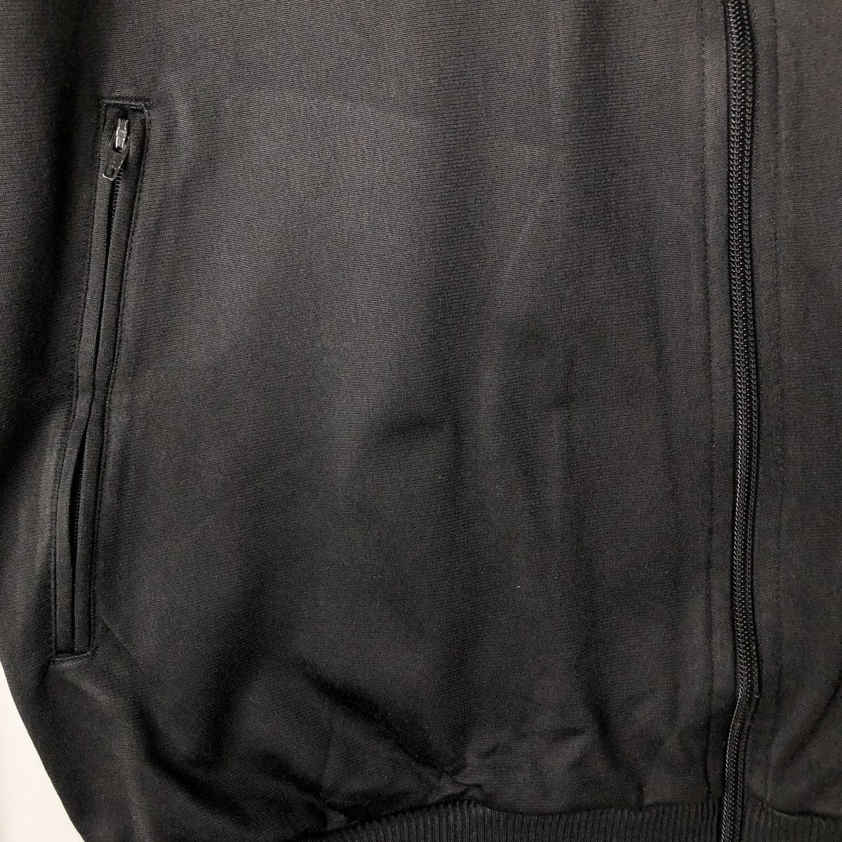 00'S adidas Originals Jersey Track Jacket Men's Size L polyester black type Vintage Second Hand