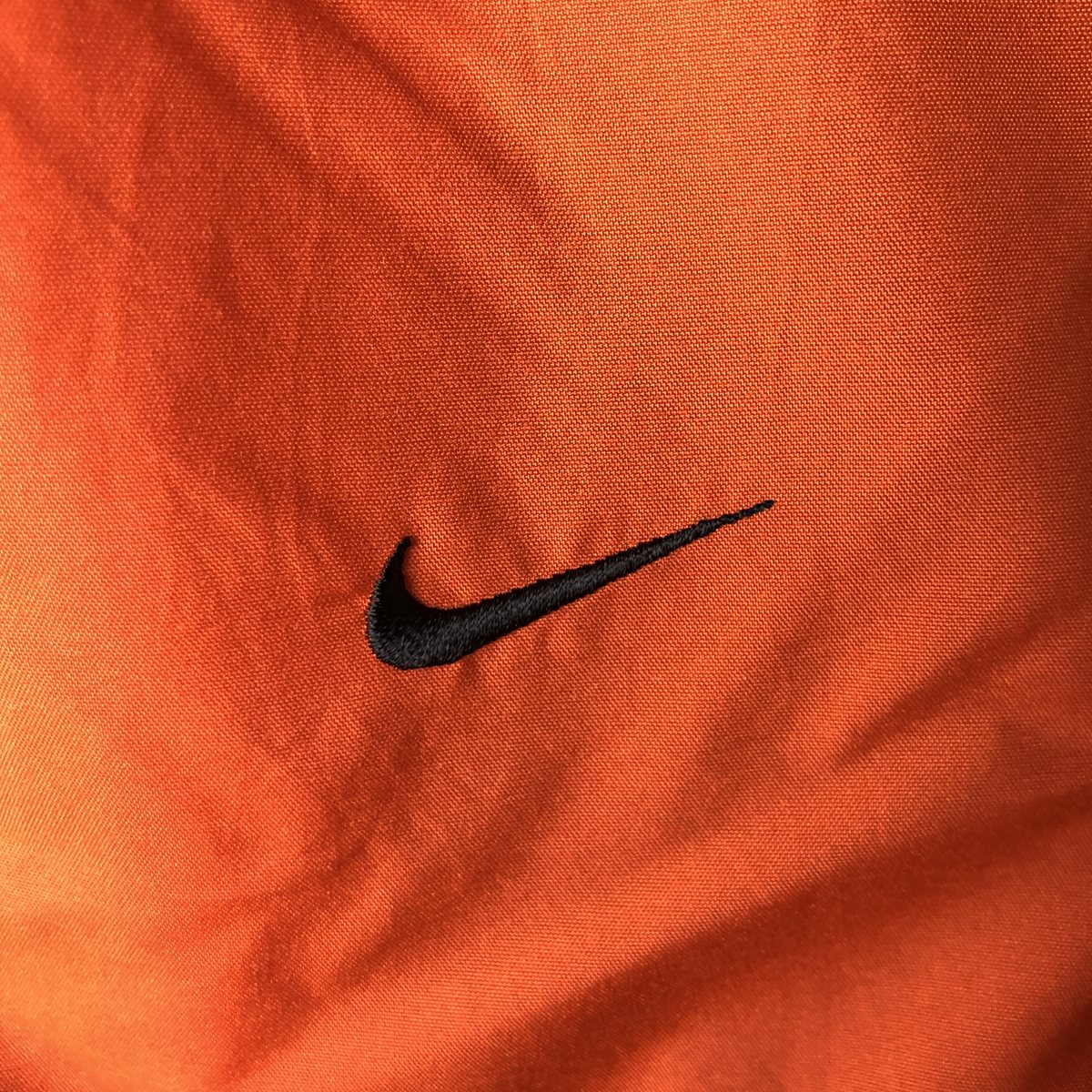 00'S Nike Nylon Jacket Men's XL Nylon orange type Vintage Second Hand