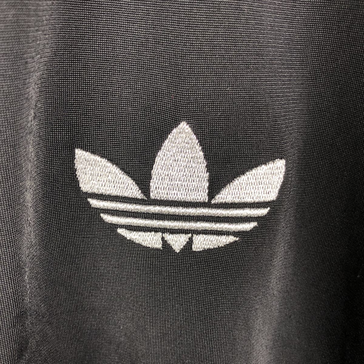 00'S adidas Originals Jersey Track Jacket Men's M polyester black type Vintage Second Hand