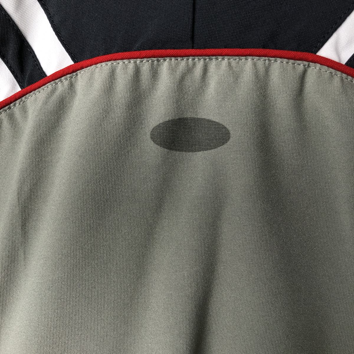 00'S adidas windbreaker, men's size S polyester gray type Vintage Second Hand