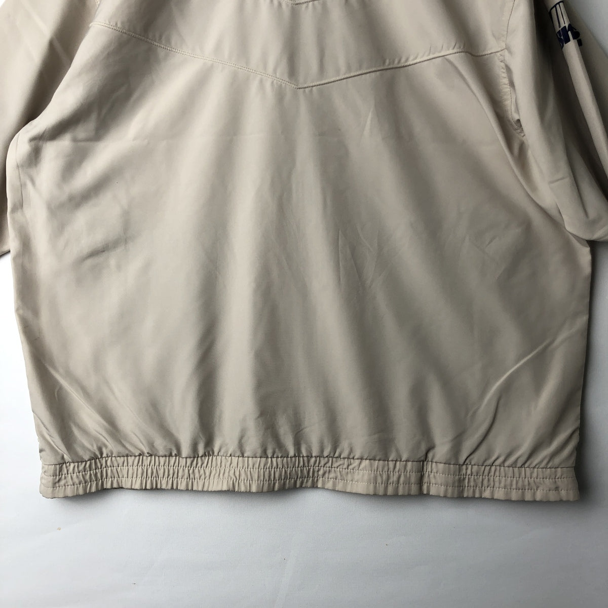00'S adidas windbreaker, men's size M polyester Beige type Vintage Second Hand