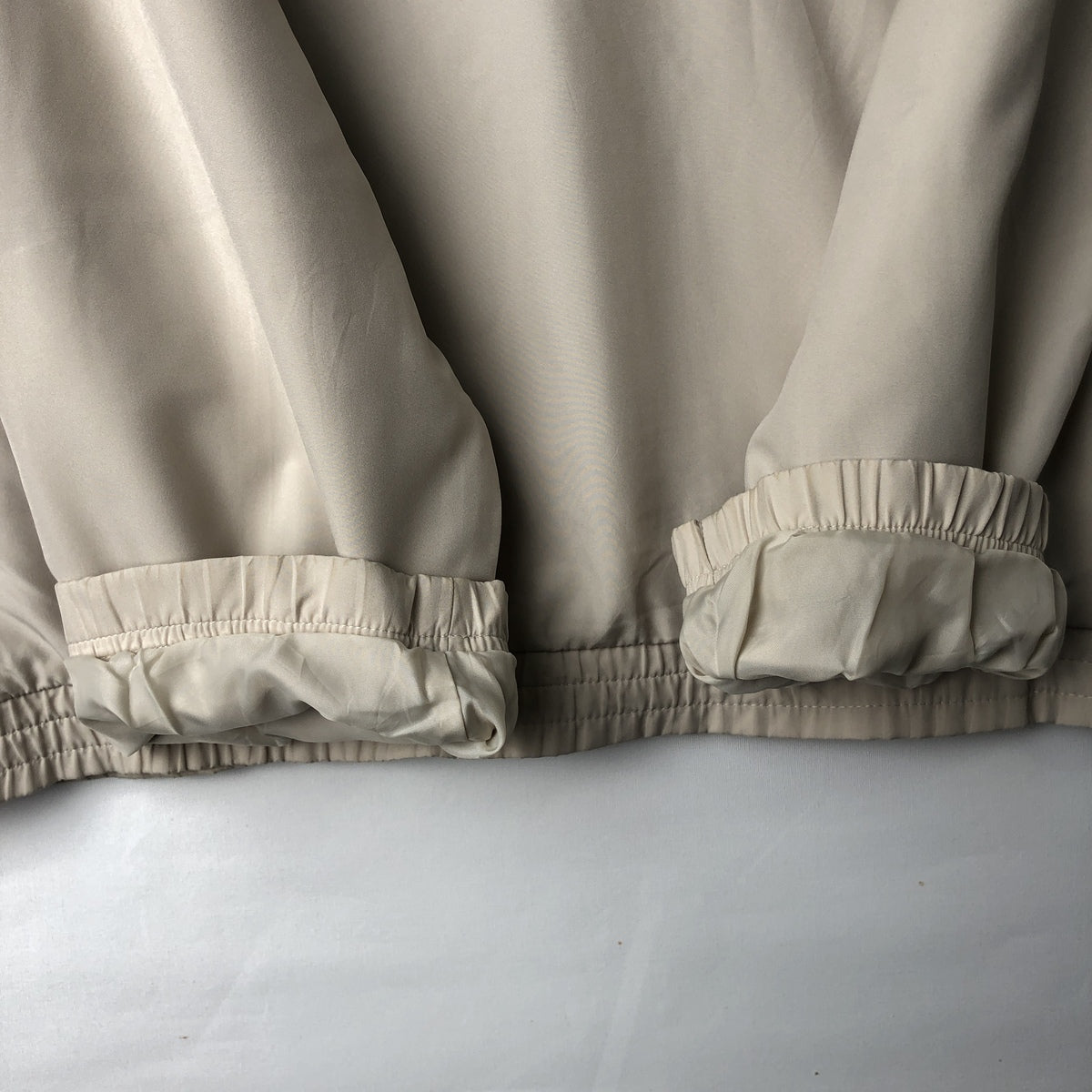 00'S adidas windbreaker, men's size M polyester Beige type Vintage Second Hand