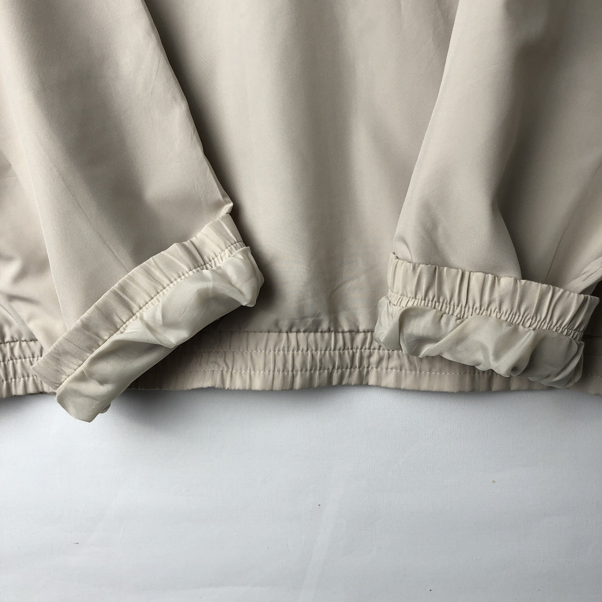 00'S adidas windbreaker, men's size M polyester Beige type Vintage Second Hand