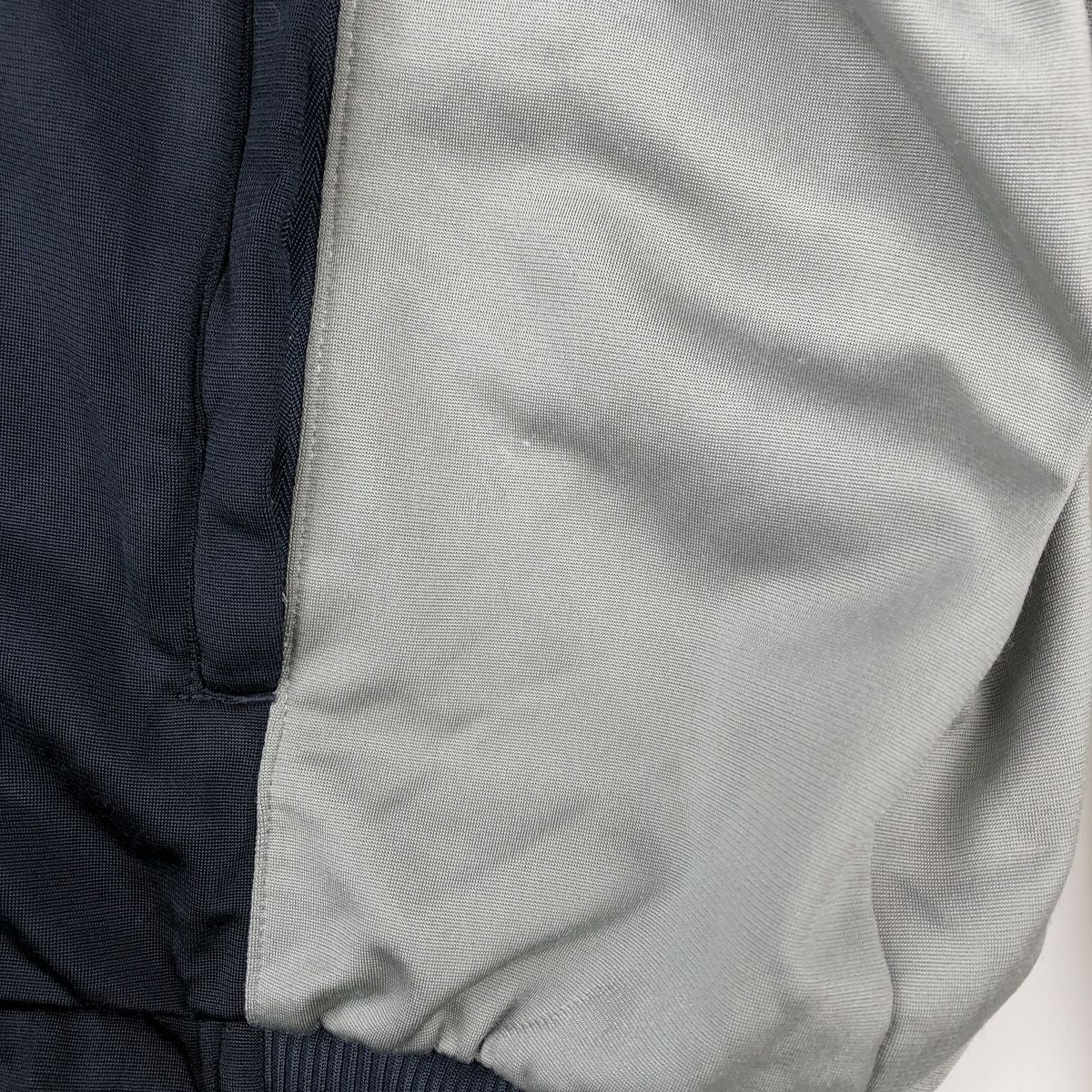 00'S adidas back logo jersey track jacket men's size L polyester navy blue type Vintage Second Hand
