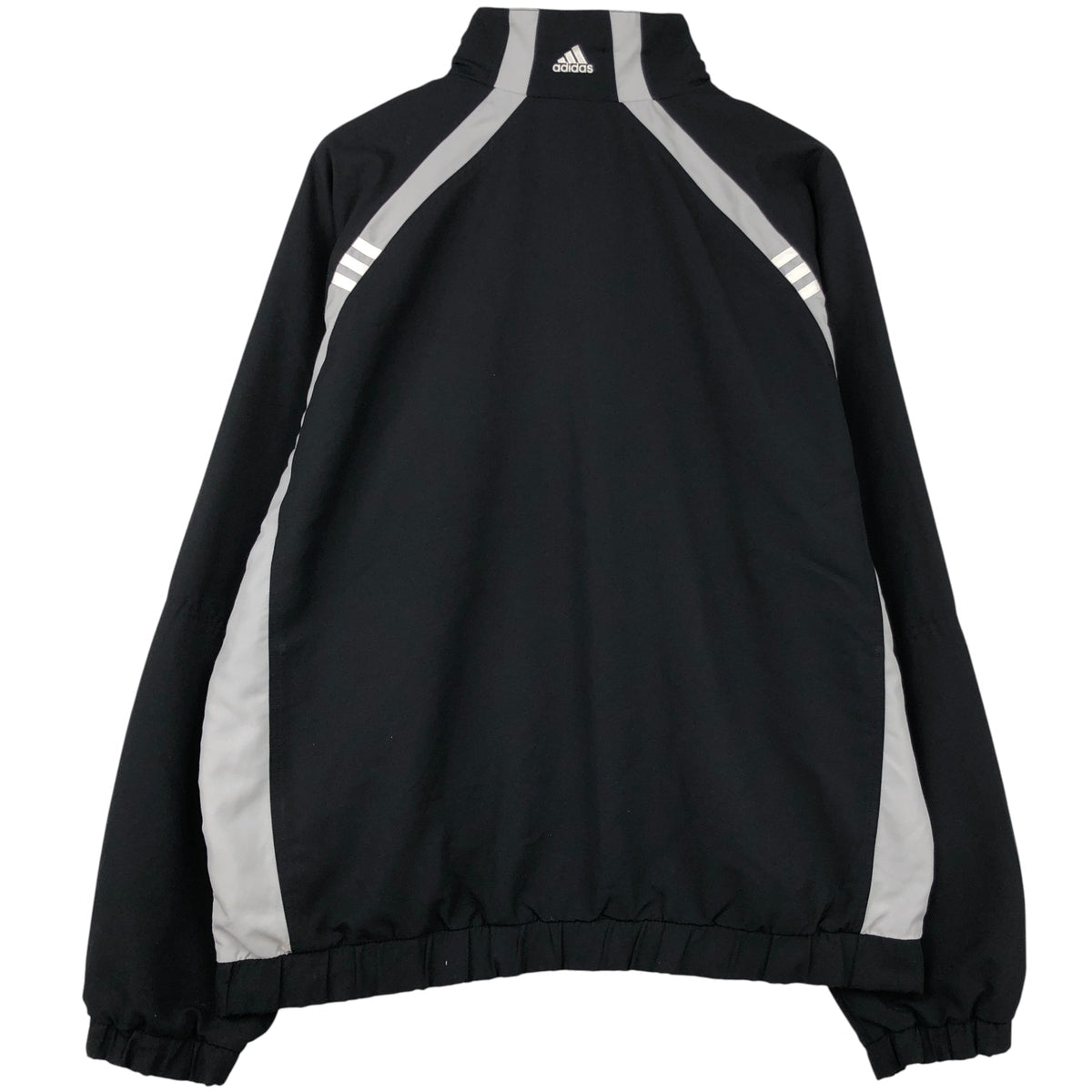 00'S adidas windbreaker men's XL size polyester black type Vintage Second Hand