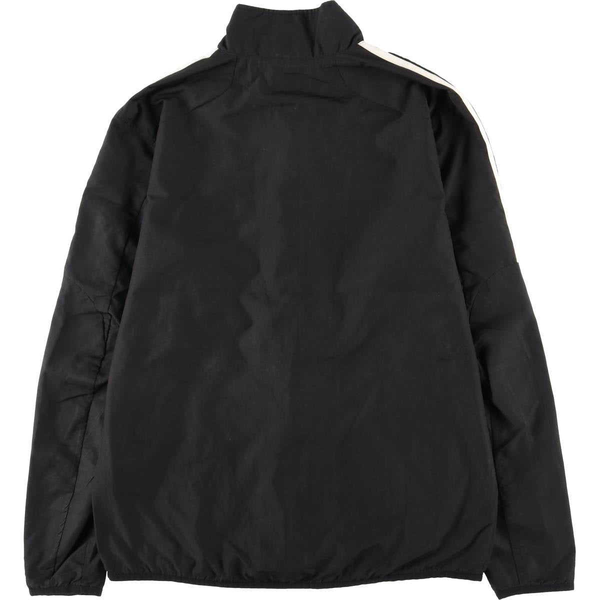 00'S adidas windbreaker, men's size M polyester black type Vintage Second Hand