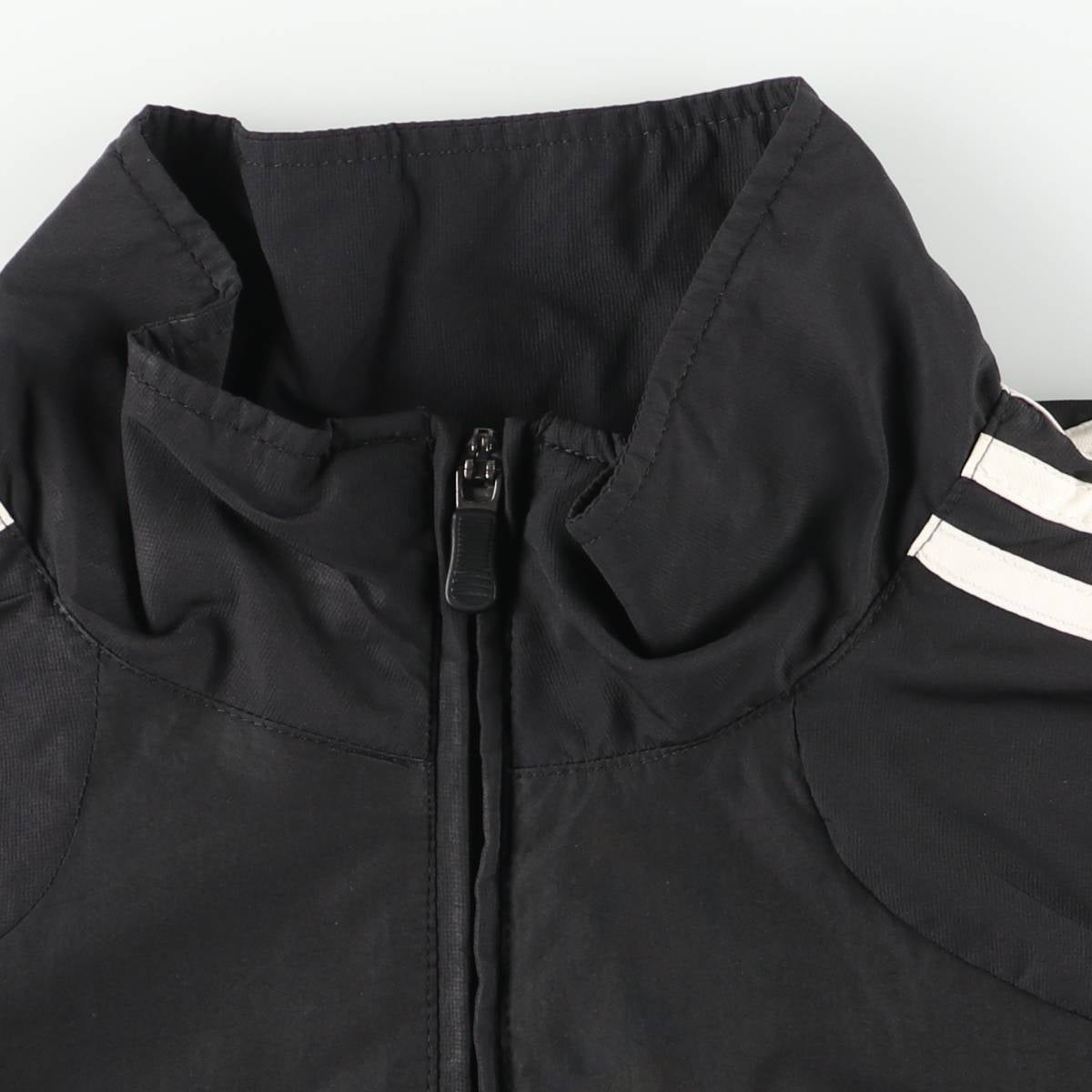 00'S adidas windbreaker, men's size M polyester black type Vintage Second Hand
