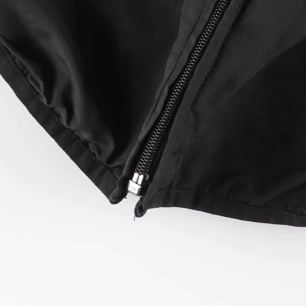 00'S adidas windbreaker, men's size M polyester black type Vintage Second Hand