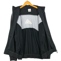 00'S adidas jersey track jacket, men's size L polyester black type Vintage Second Hand