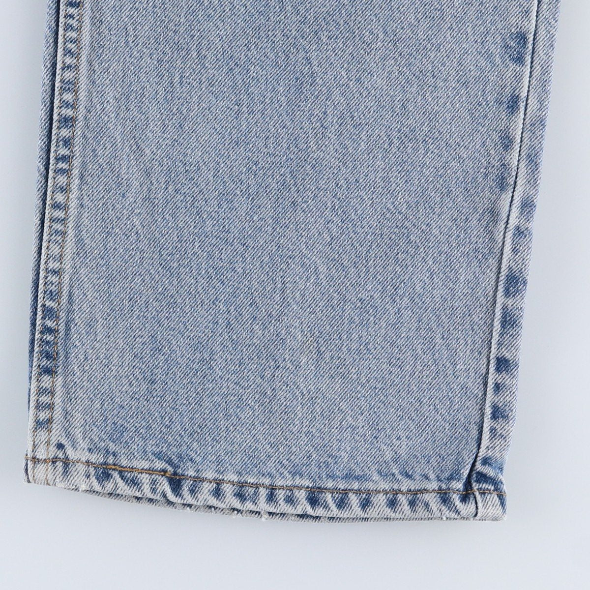 00'S Levi's 505 REGULAR FIT STRAIGHT LEG tapered denim pants for men, size w35 cotton Blue type light blue Vintage Second Hand