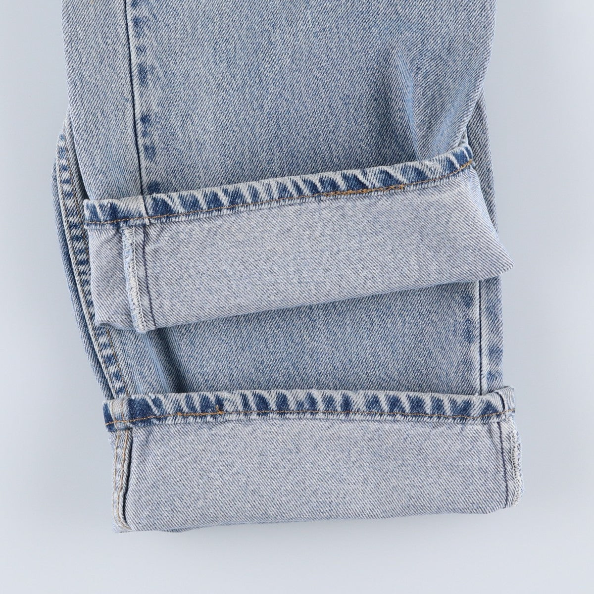 00'S Levi's 505 REGULAR FIT STRAIGHT LEG tapered denim pants for men, size w35 cotton Blue type light blue Vintage Second Hand