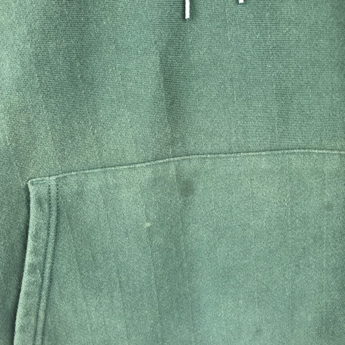 00'S Champion PREMIUM REVERSE WEAVE Premium Reverse Weave Sweat Pullover Hoodie Men's XL cotton Green type dark green Vintage Second Hand