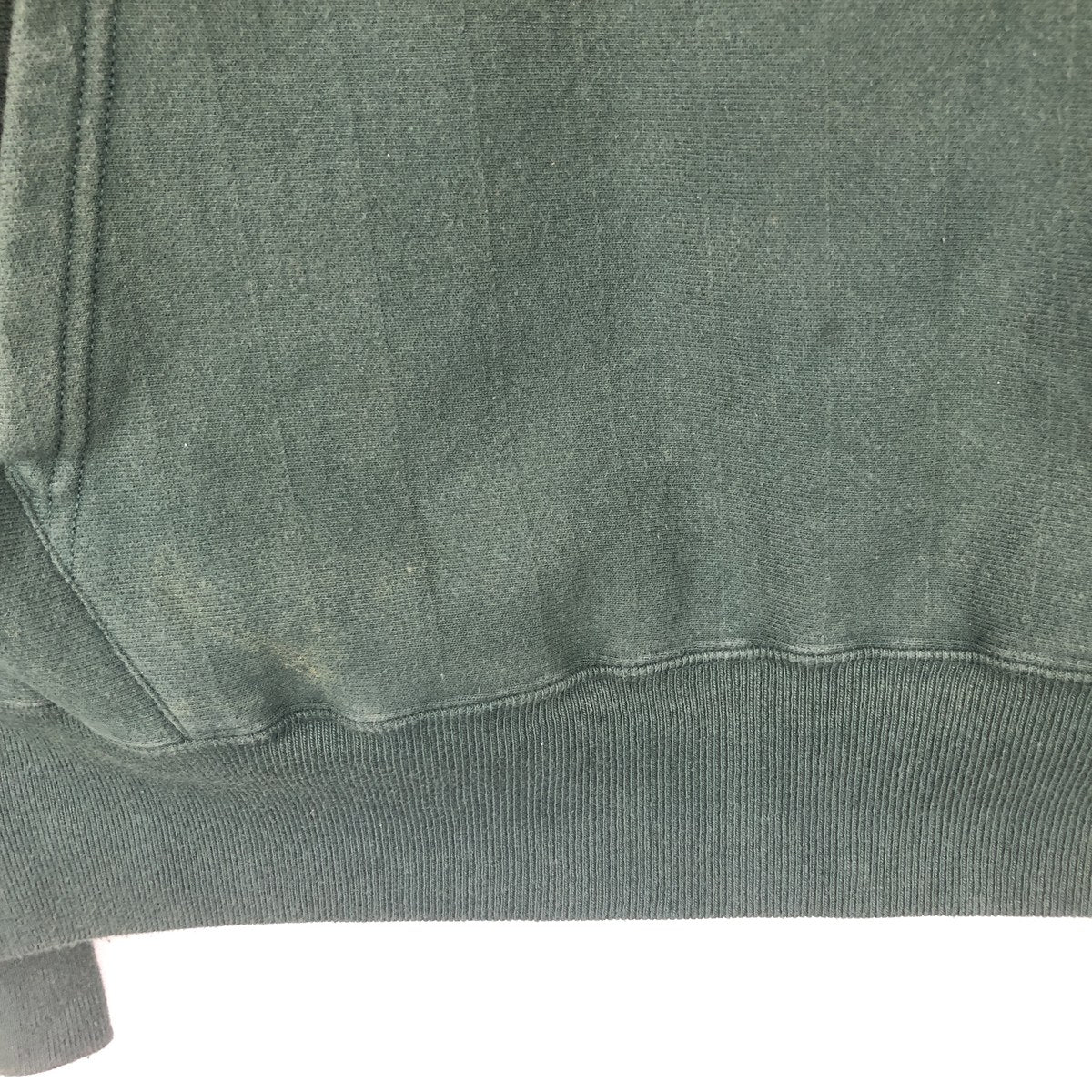 00'S Champion PREMIUM REVERSE WEAVE Premium Reverse Weave Sweat Pullover Hoodie Men's XL cotton Green type dark green Vintage Second Hand