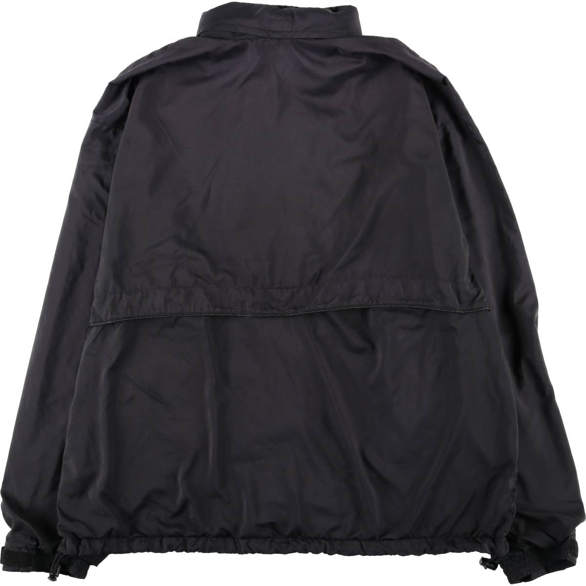 00'S Adidas nylon jacket, men's XL size polyester black type Vintage Second Hand