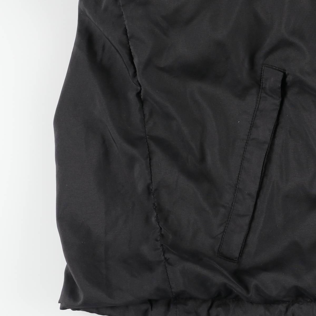 00'S Adidas nylon jacket, men's XL size polyester black type Vintage Second Hand