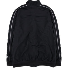 00'S adidas jersey track jacket, men's size L polyester black type Vintage Second Hand