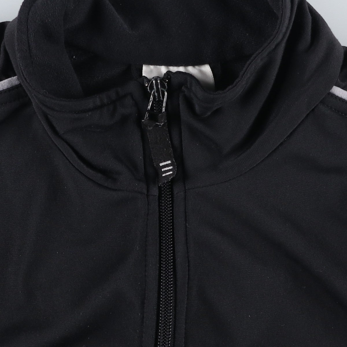 00'S adidas jersey track jacket, men's size L polyester black type Vintage Second Hand