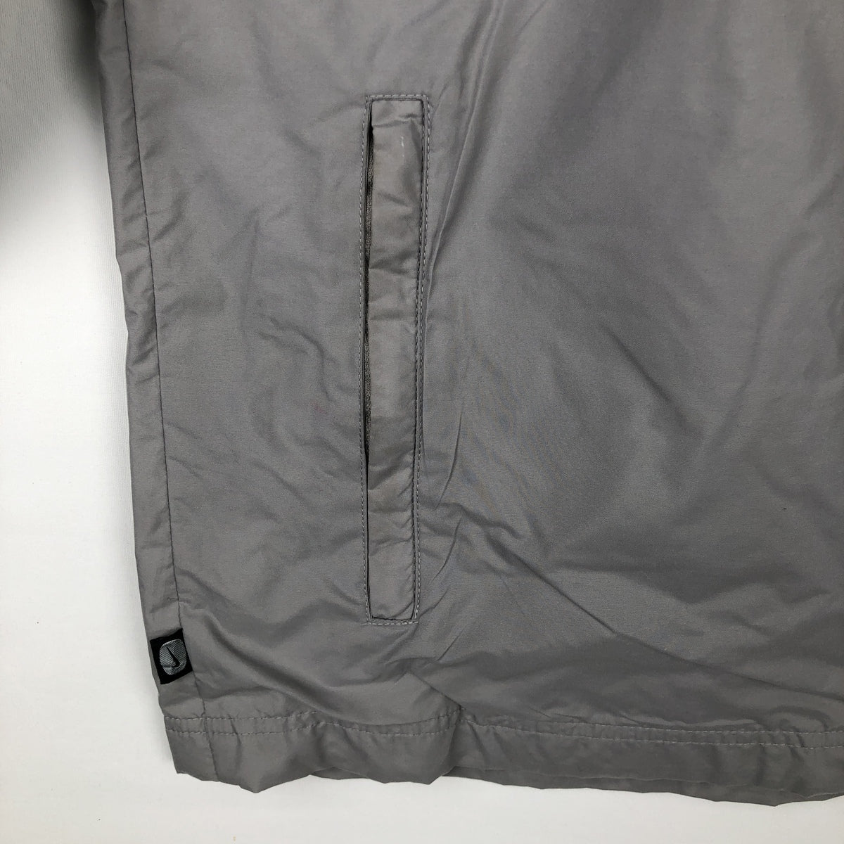 00'S Nike Nylon Jacket Men's XL Nylon gray type Vintage Second Hand