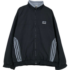 00'S adidas windbreaker men's XXL size polyester black type Vintage Second Hand