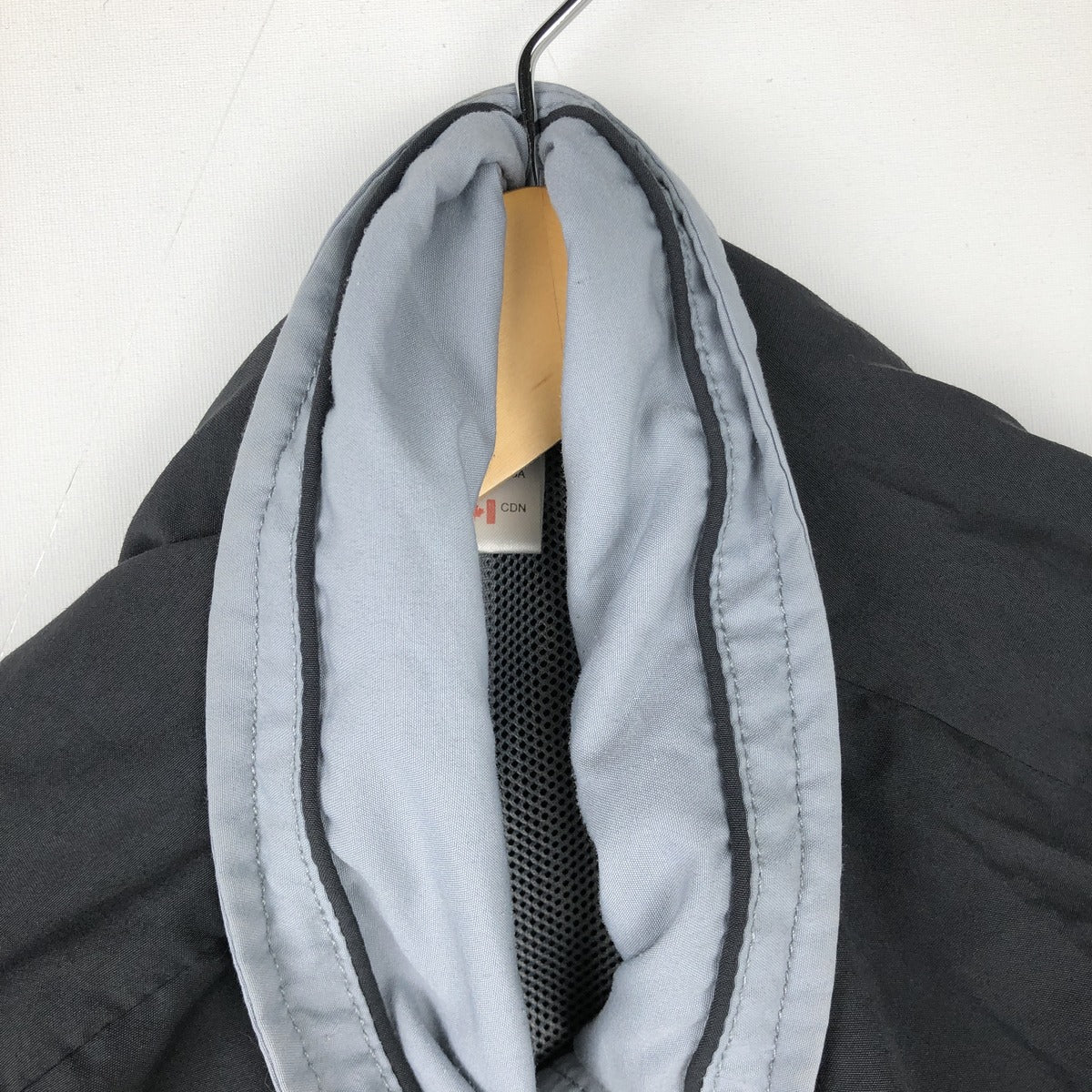 00'S adidas windbreaker men's XXL size polyester black type Vintage Second Hand