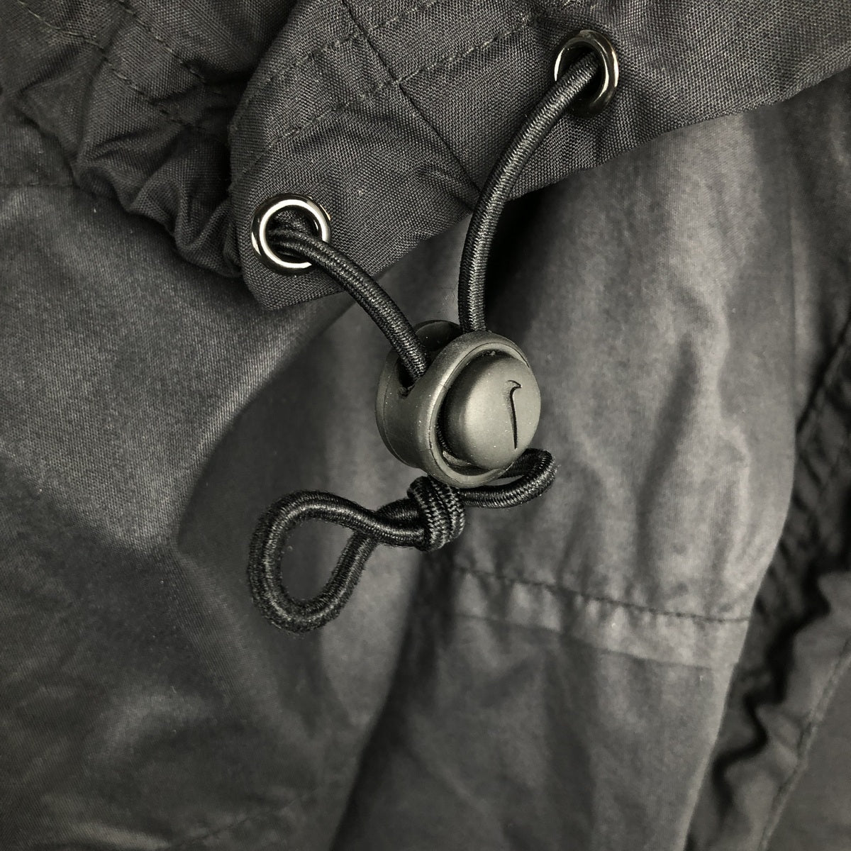 00'S Nike Anorak Jacket Men's XL Nylon black type Vintage Second Hand