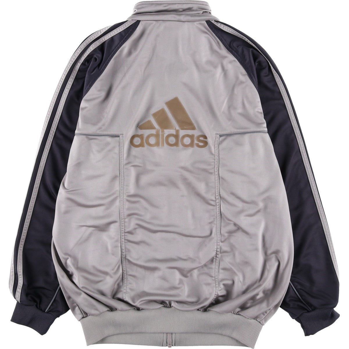 00'S adidas jersey track jacket, men's size M polyester gray type Vintage Second Hand