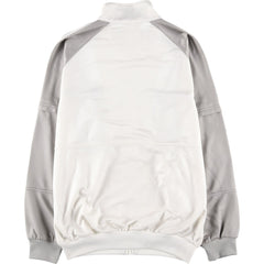 00'S adidas jersey track jacket, men's size S polyester white type Vintage Second Hand