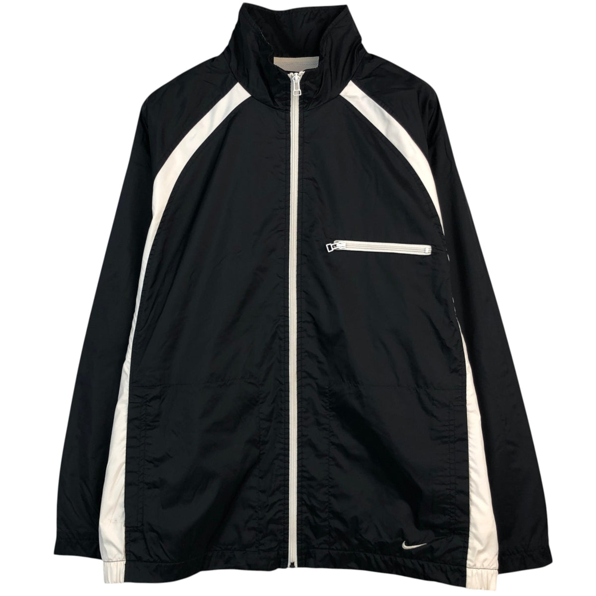 00'S Nike Nylon Jacket Men's Size L Nylon black type Vintage Second Hand