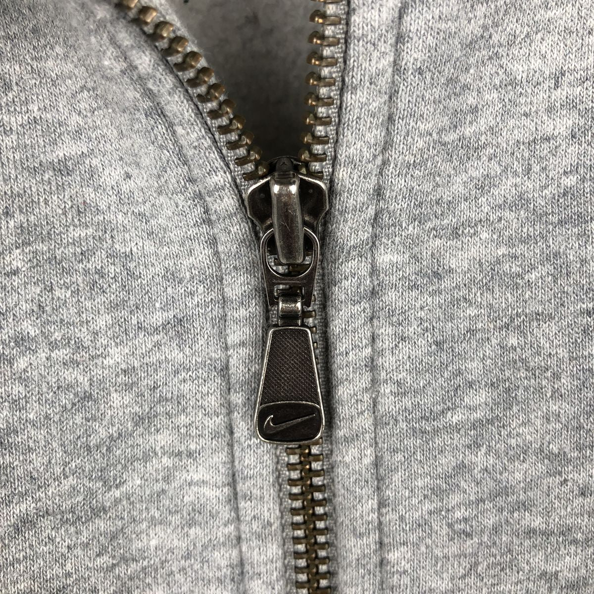 00'S Nike full zip sweatshirt, men's size M cotton gray type Vintage Second Hand