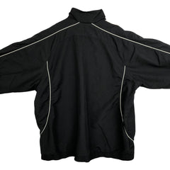 00'S adidas windbreaker, men's size L polyester black type Vintage Second Hand