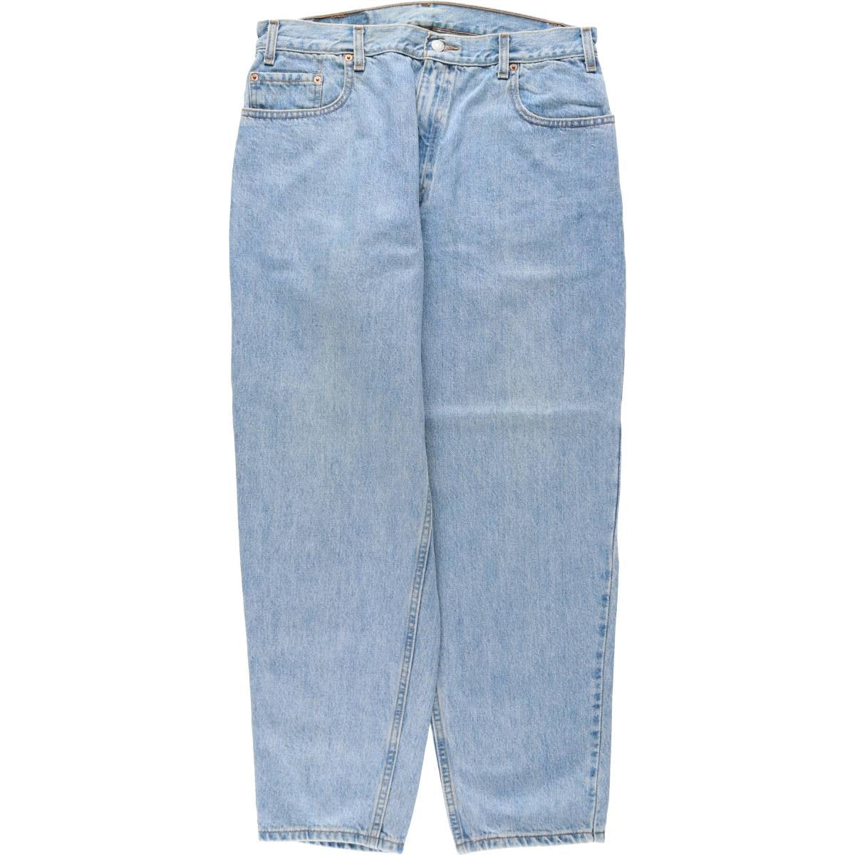 00'S Levi's 560 LOOSE FIT TAPERED LEG tapered denim pants for men, size w34 cotton blue type Vintage Second Hand