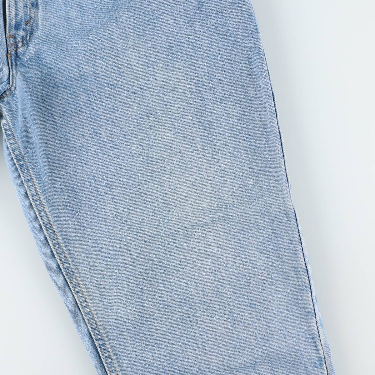 00'S Levi's 560 LOOSE FIT TAPERED LEG tapered denim pants for men, size w34 cotton blue type Vintage Second Hand