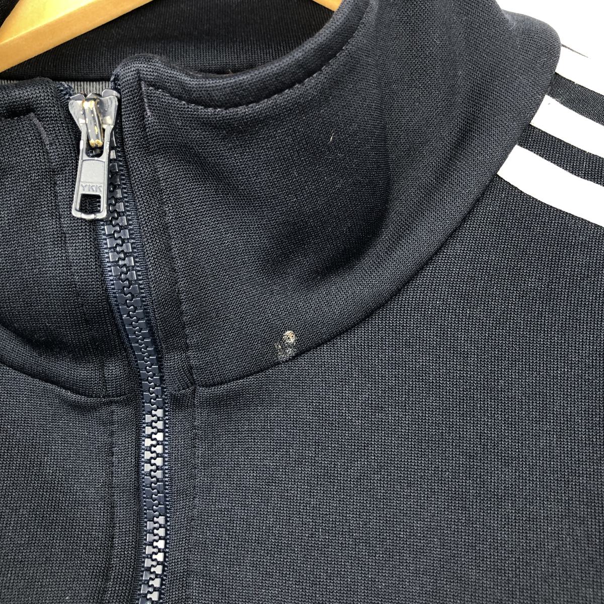 00'S adidas Originals Jersey Track Jacket Men's XL polyester navy blue type Vintage Second Hand