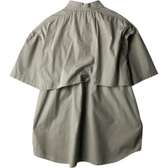 00'S Columbia PFG Hidden Button Down Short Sleeve Fishing Shirt Men's XL cotton Beige type Vintage Second Hand