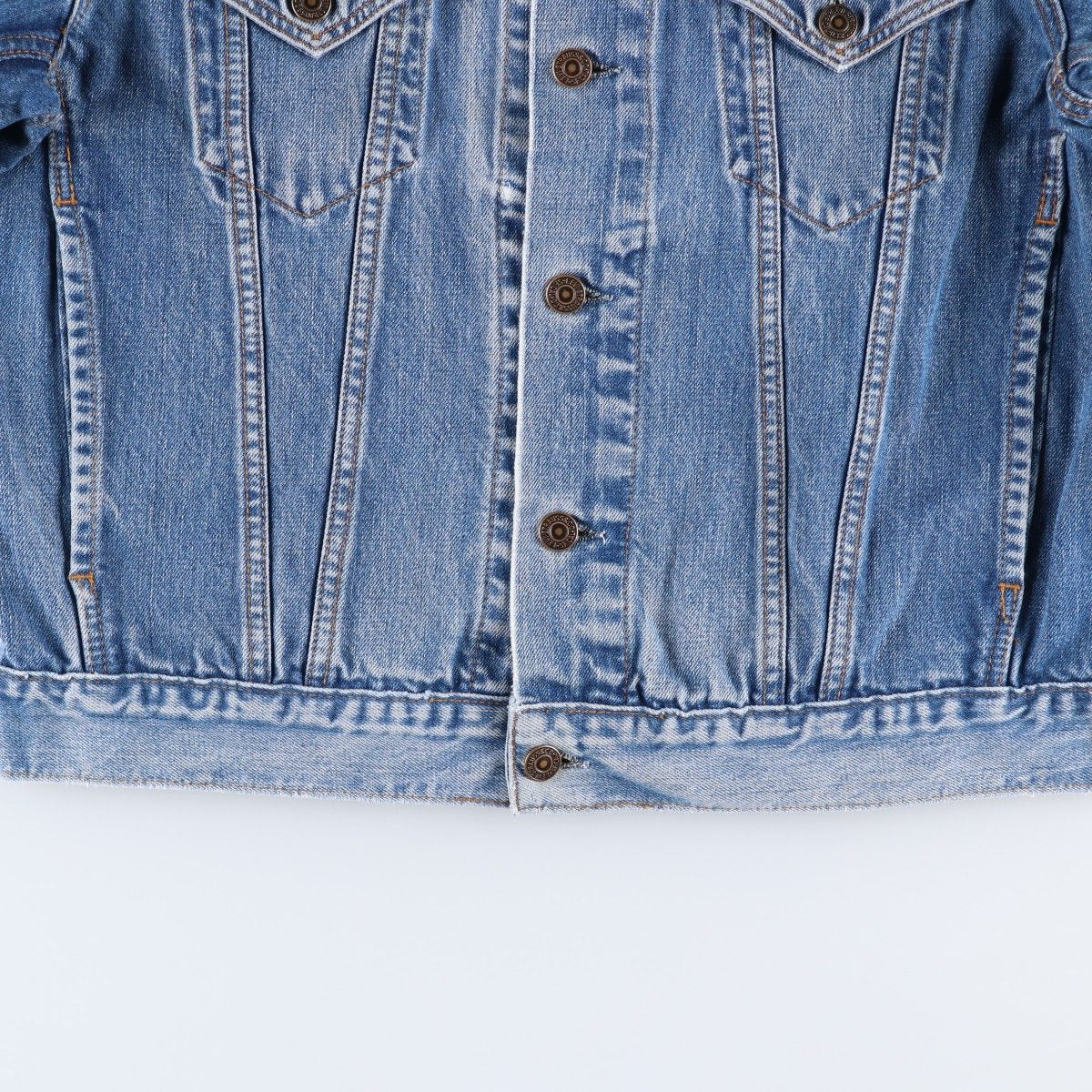 00'S Levi's 70550-0414 Euro Model Denim Jacket, G-Jean, Men's M cotton blue type Vintage Second Hand
