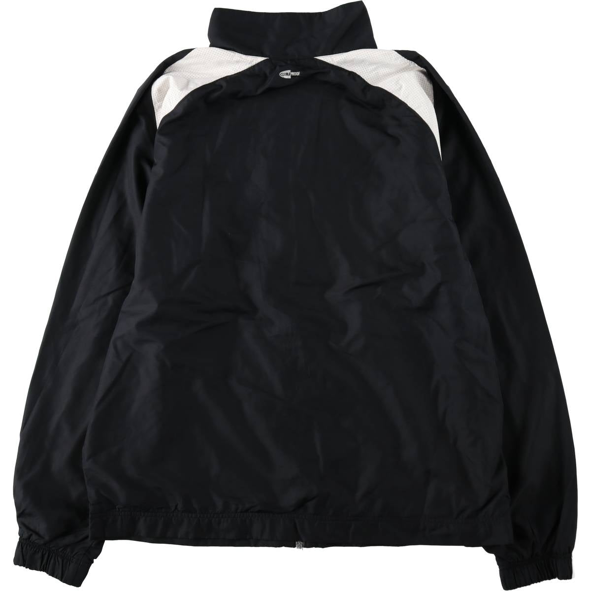00'S adidas windbreaker, men's size L polyester black type Vintage Second Hand