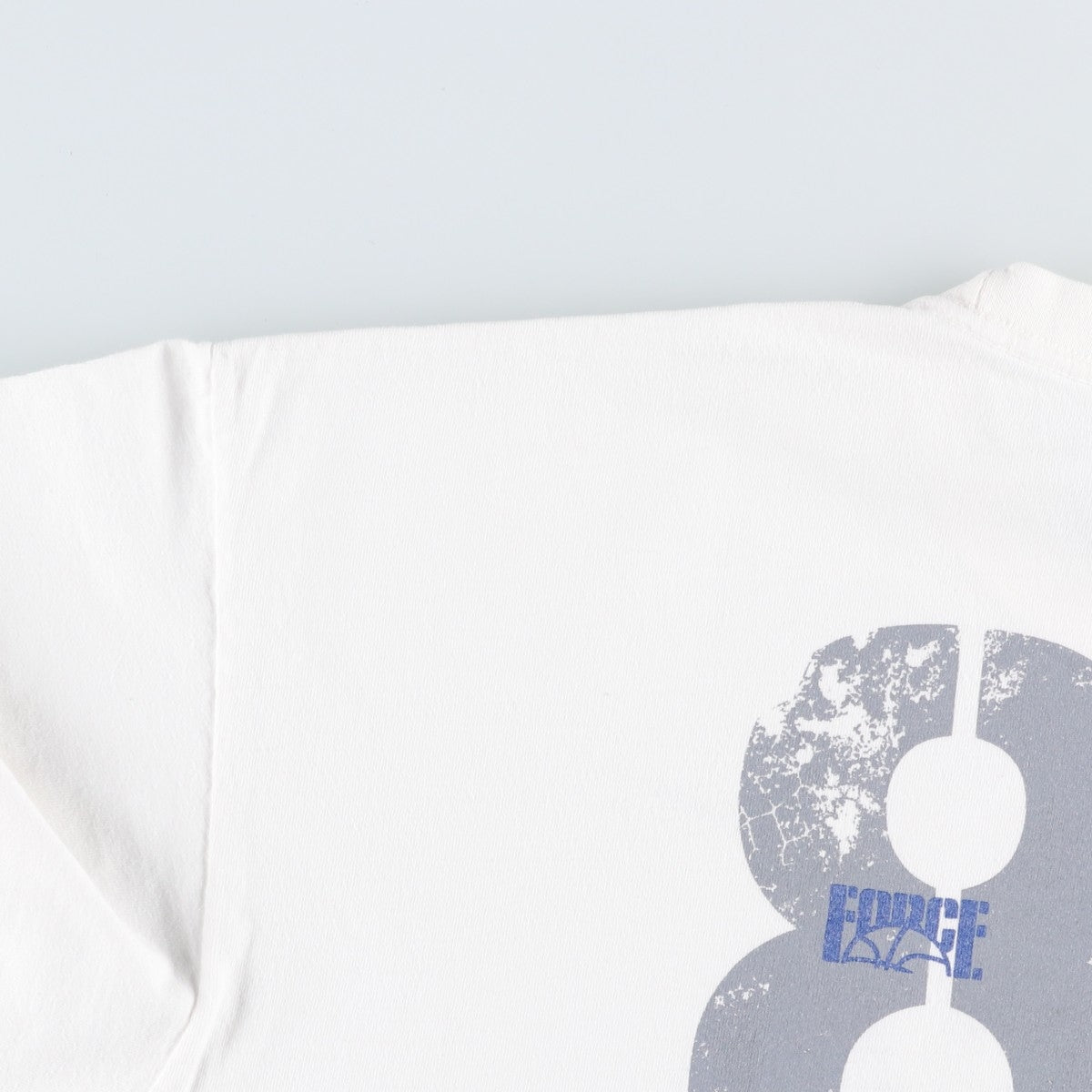 00'S Nike logo print T-shirt, men's XL size cotton white type Vintage Second Hand