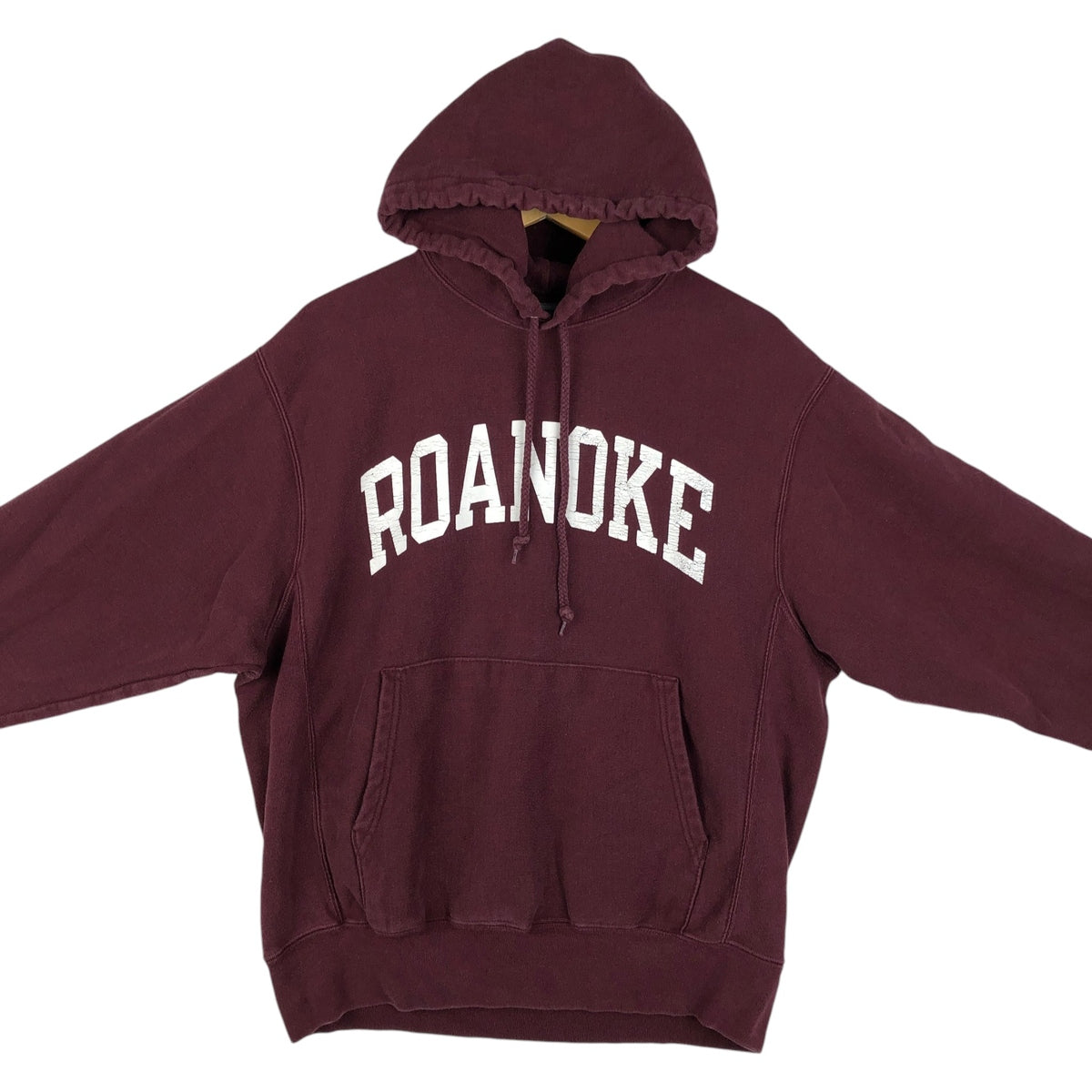 00'S Champion Original Reverse Weave College Sweat Pullover Hoodie Men's M cotton burgundy type Vintage Second Hand