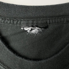 00'S Harley-Davidson Motorcycle Bike T-shirt Men's M size unclear black type Vintage Second Hand