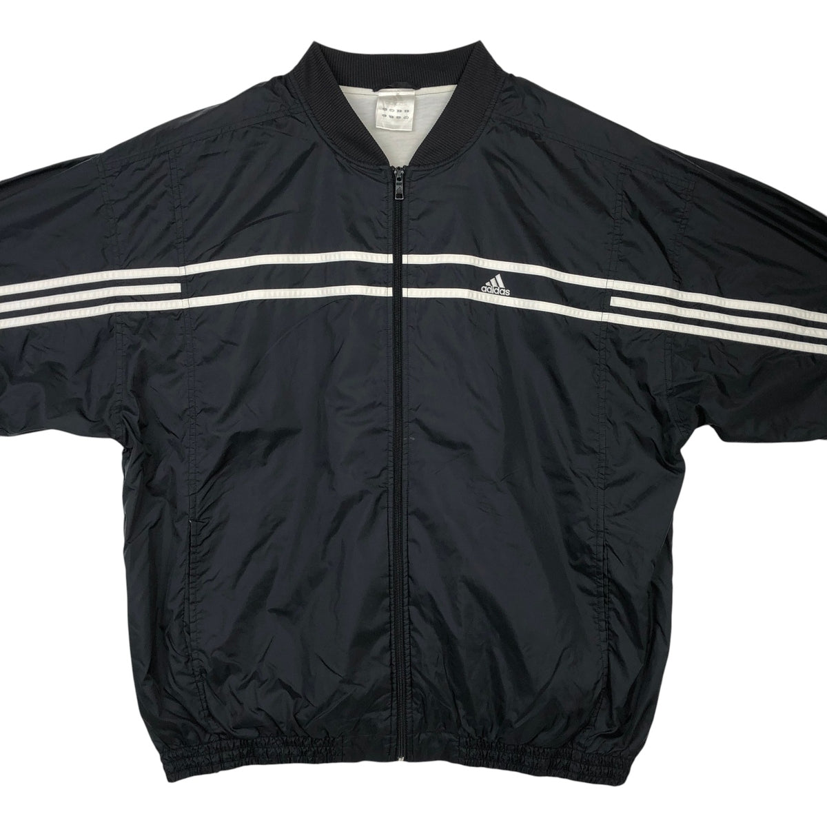 00'S Adidas nylon jacket, men's XL size Nylon black type Vintage Second Hand