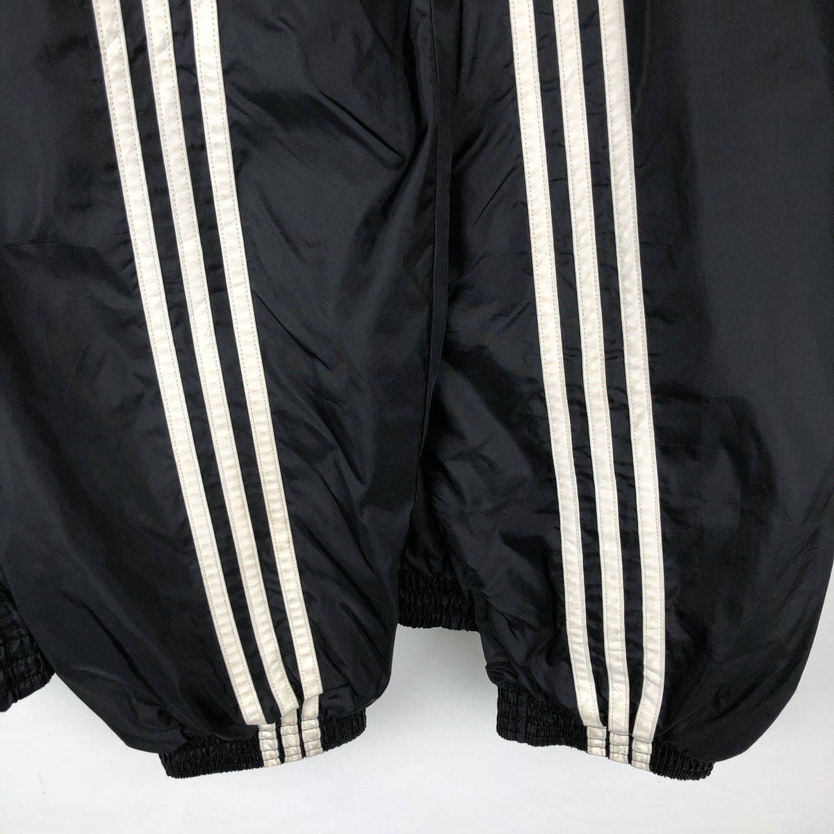 00'S Adidas nylon jacket, men's XL size Nylon black type Vintage Second Hand