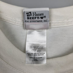 00'S Harley-Davidson Motorcycle Bike T-shirt Made in USA Men's XXL cotton white type Vintage Second Hand