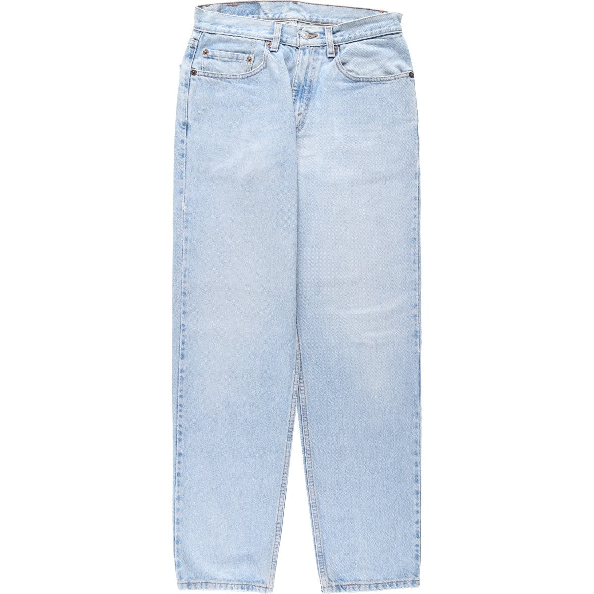 00'S Levi's 550 Relaxed Fit Tapered Denim Pants for Men, W31 cotton blue type Vintage Second Hand