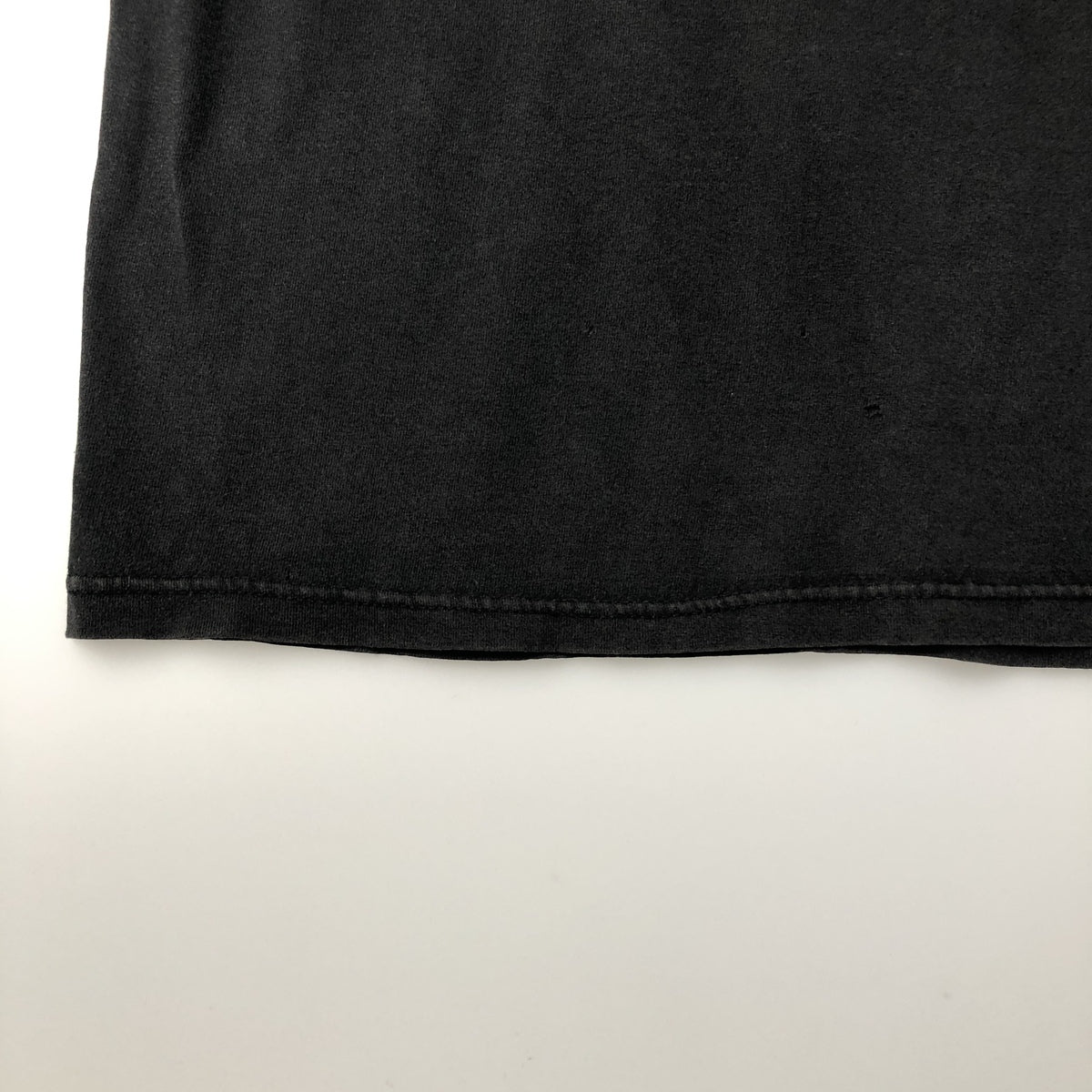 00'S Delta DELTA Message Print T-shirt Men's L size cotton black type Vintage Second Hand