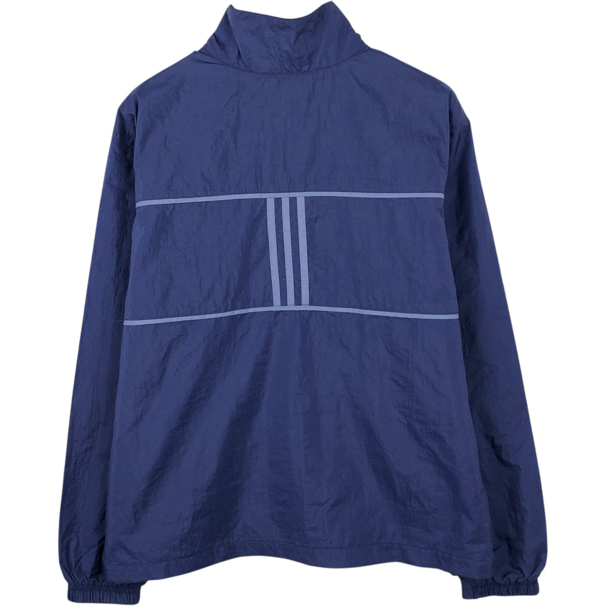 00'S Adidas nylon jacket, men's size L Nylon Purple type blue-purple Vintage Second Hand