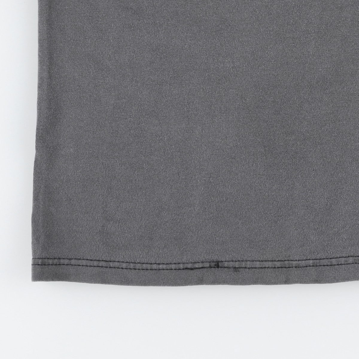 00'S Hanes BEEFY-T Printed T-shirt, Men's L size cotton Charcoal Vintage Second Hand