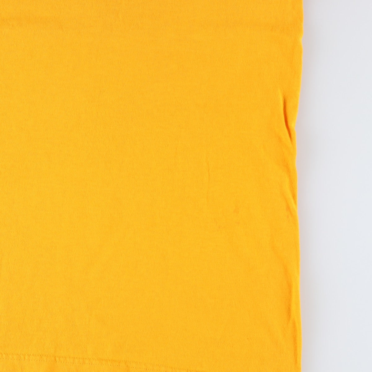 00'S Adidas logo print T-shirt, men's XL size cotton yellow type Vintage Second Hand