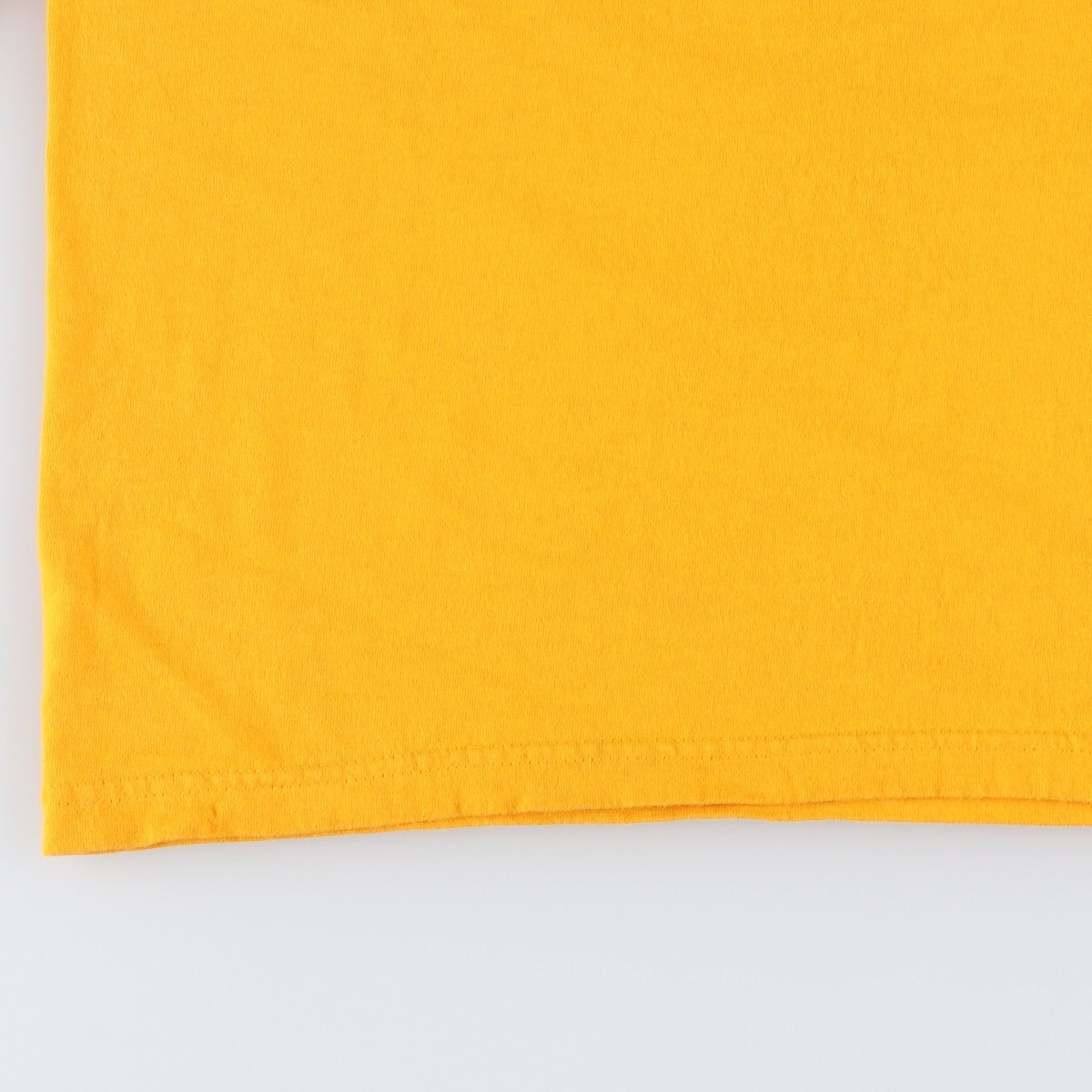 00'S Adidas logo print T-shirt, men's XL size cotton yellow type Vintage Second Hand